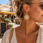 Saffron Margarita Earrings