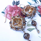 Shimmering Hazel - korvakorut